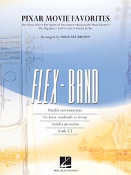 Pixar Movie Favorites Concert Band sheet music cover